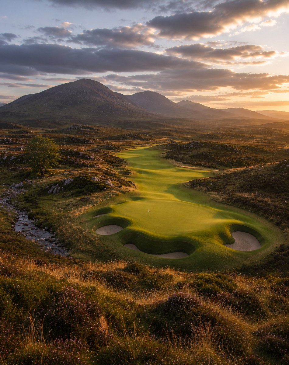 Natural highland hole