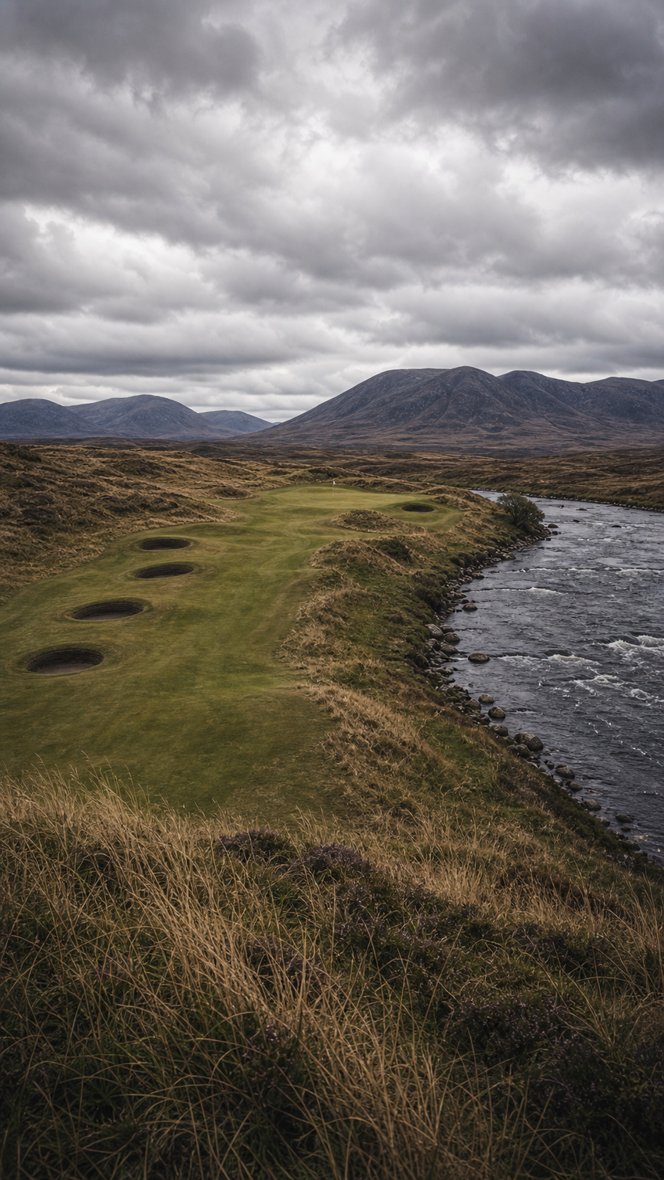 Draft image for Hole 11, River Return.