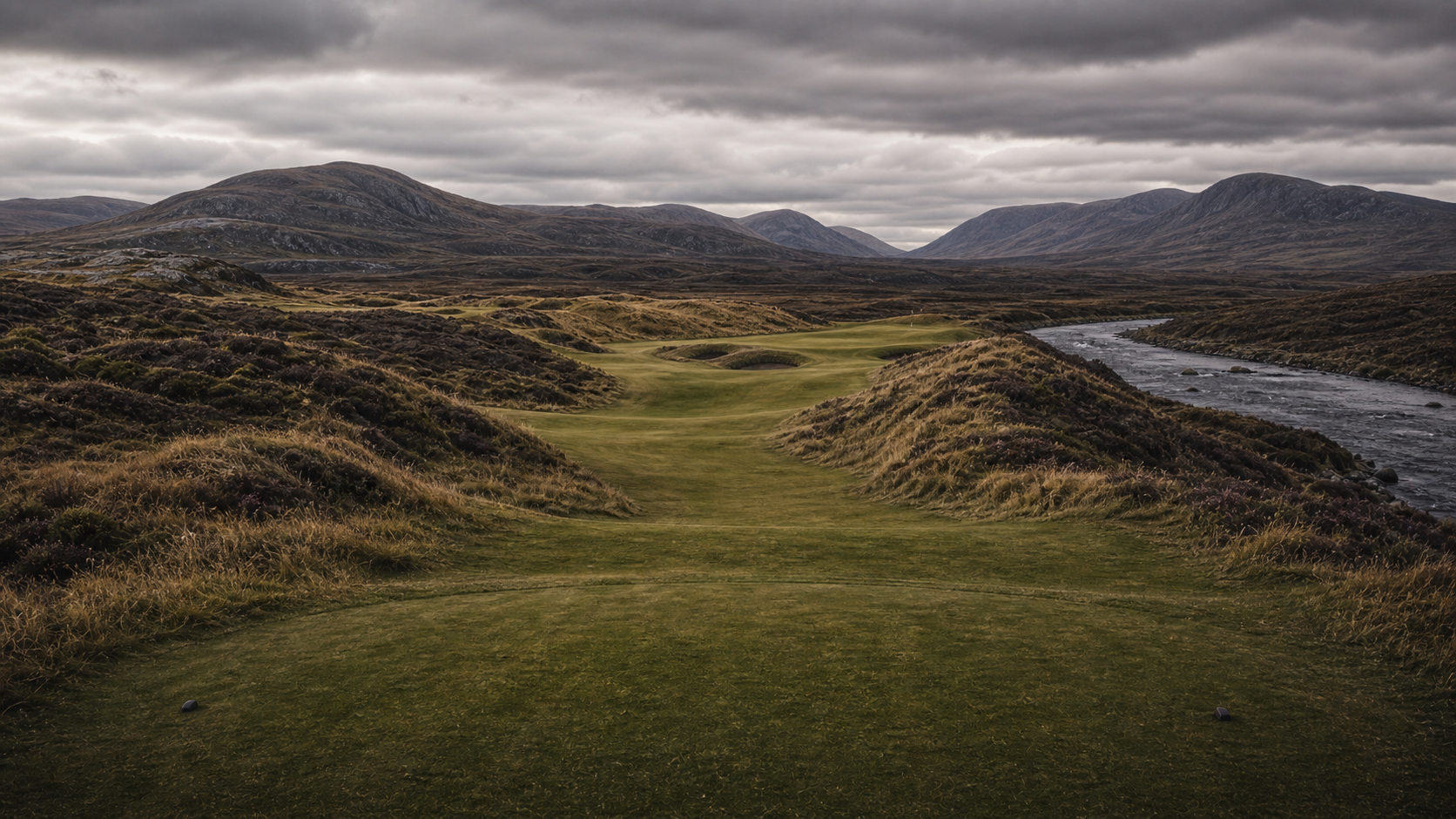 Draft image for Hole 14, The Half Door.